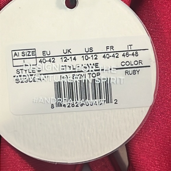 Ruby 2 piece bathing suit. NWT model pics are true color of suit - Picture 6 of 9